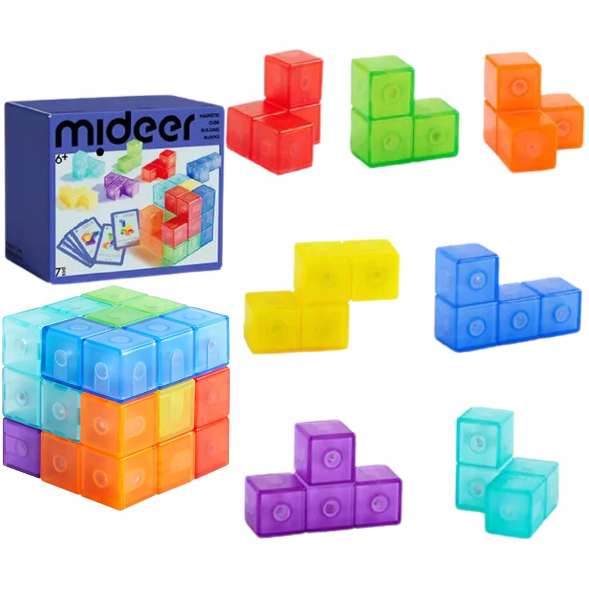 Mideer magnetna igračka kocka