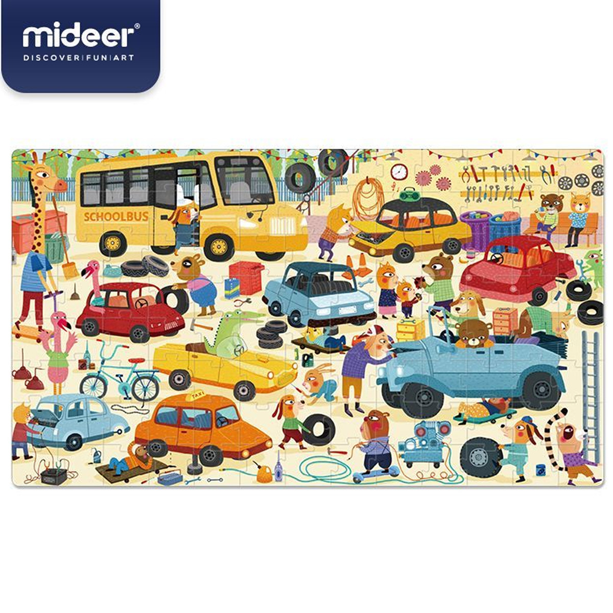 Mideer puzle Garaža