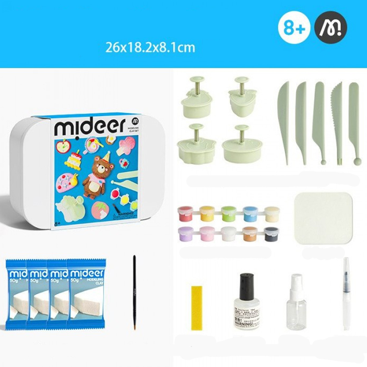 Mideer kreativni set sa glinom