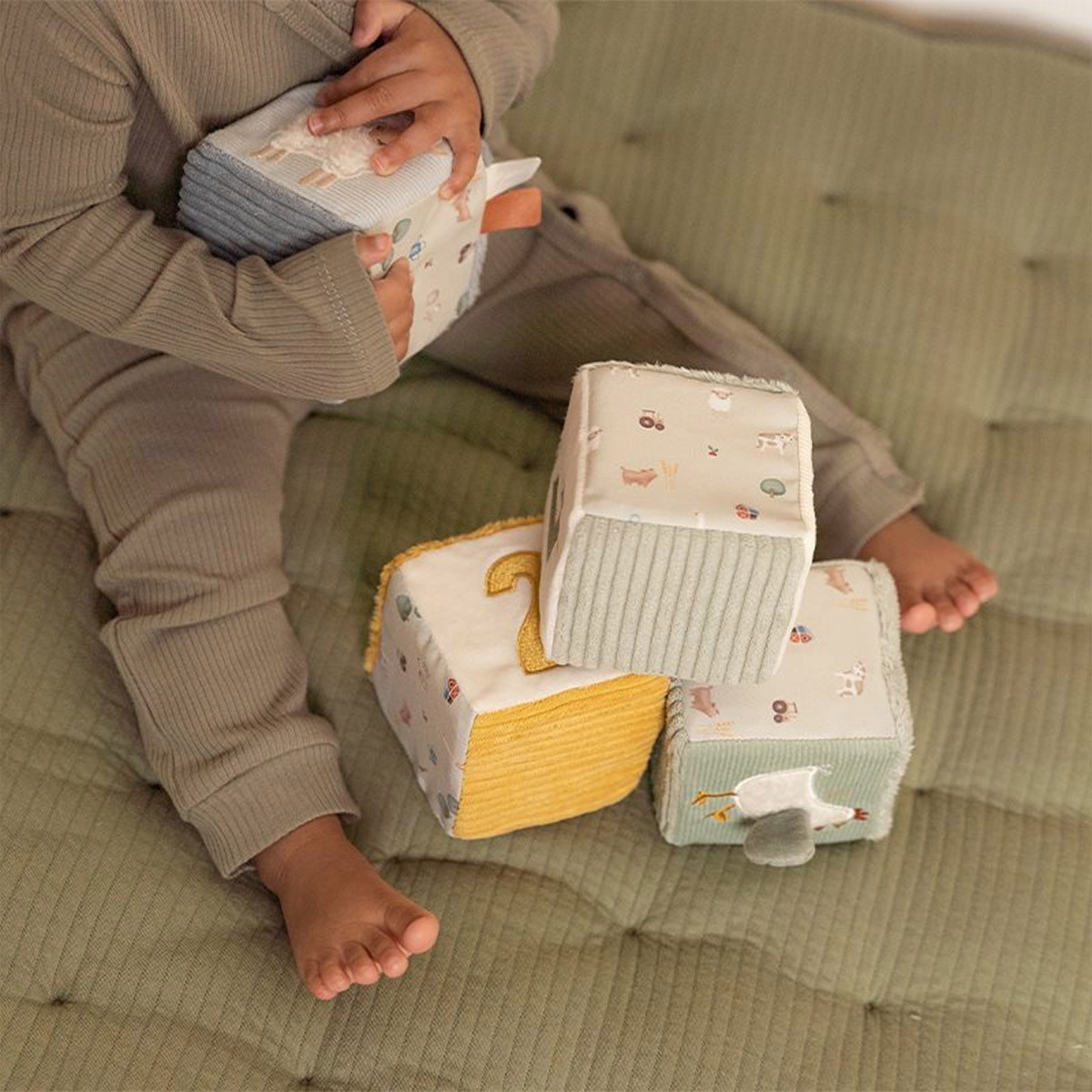 Little Dutch set plišanih kocke 