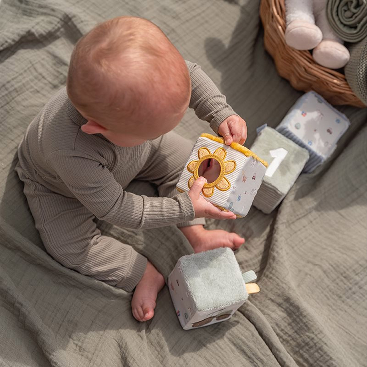 Little Dutch set plišanih kocke 