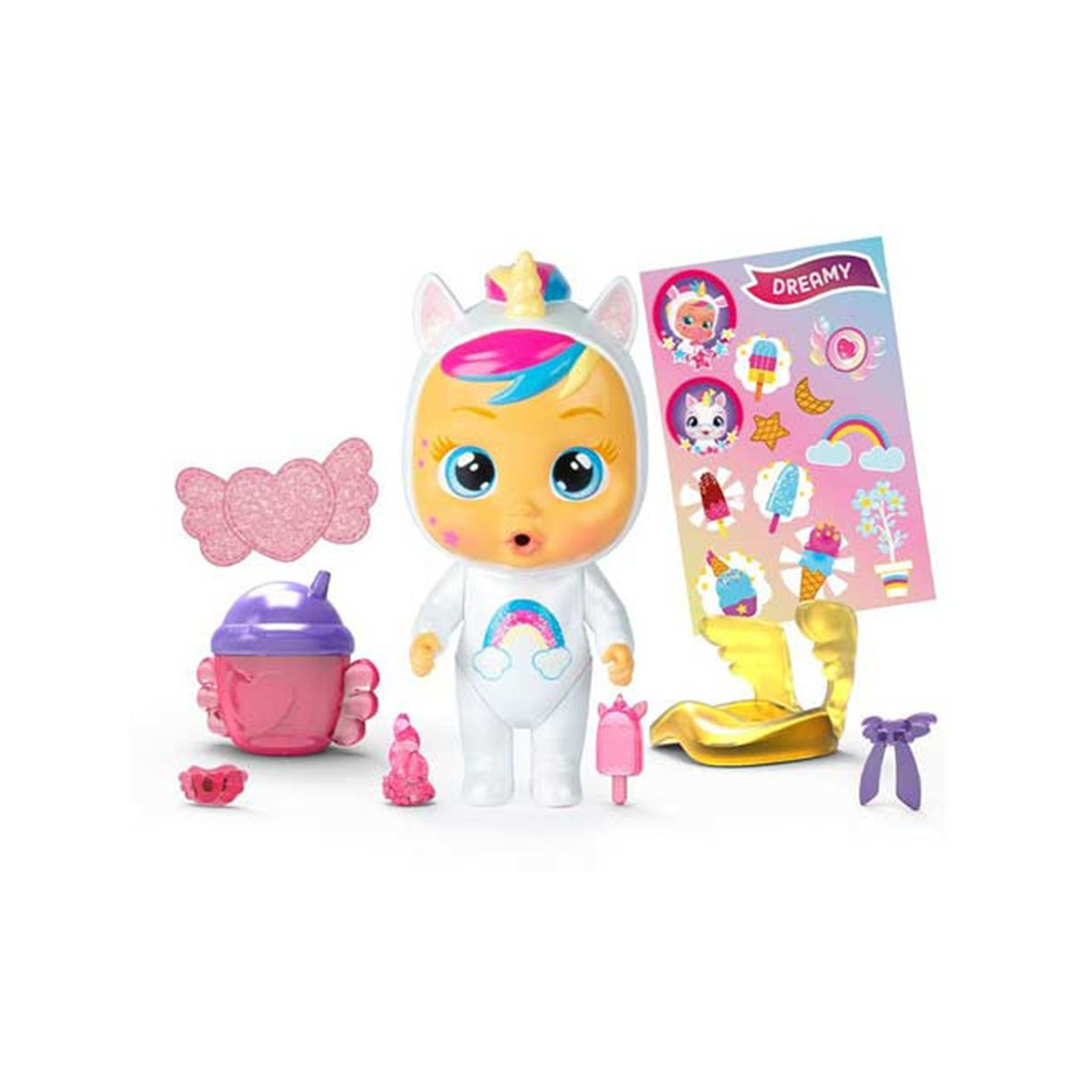 Mini crybabies paci house