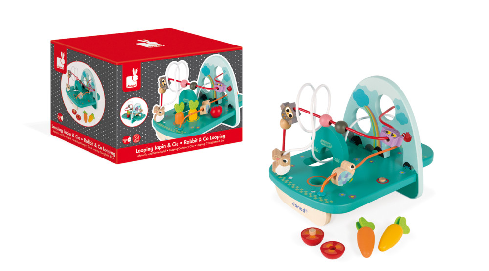 Janod didaktički Lavirint, Zeka