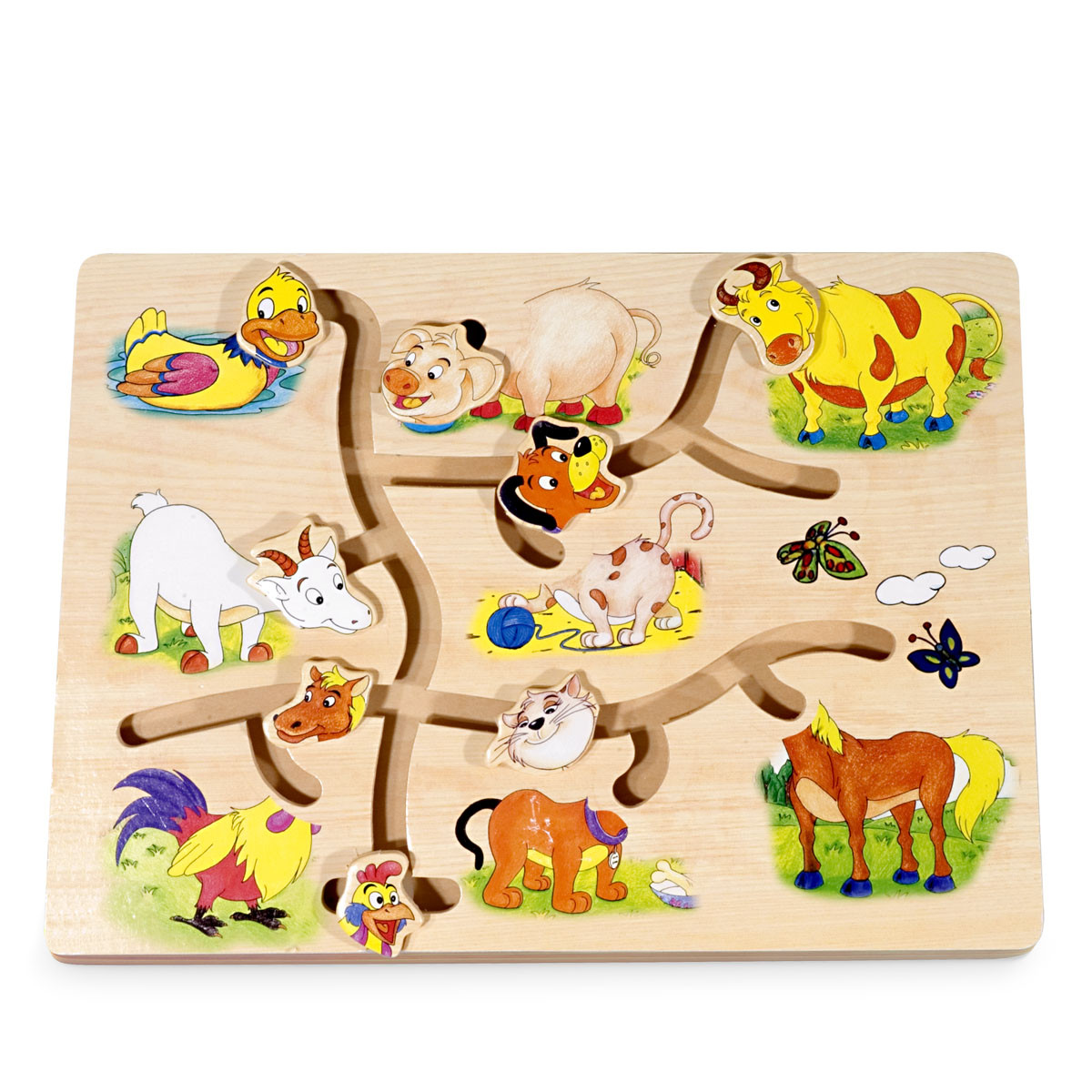 Pino drveni lavirint -Farma