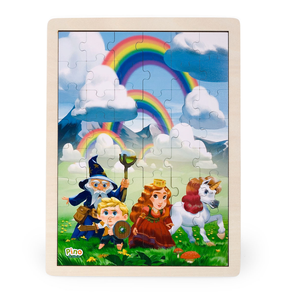 Pino drvene puzzle -Duga