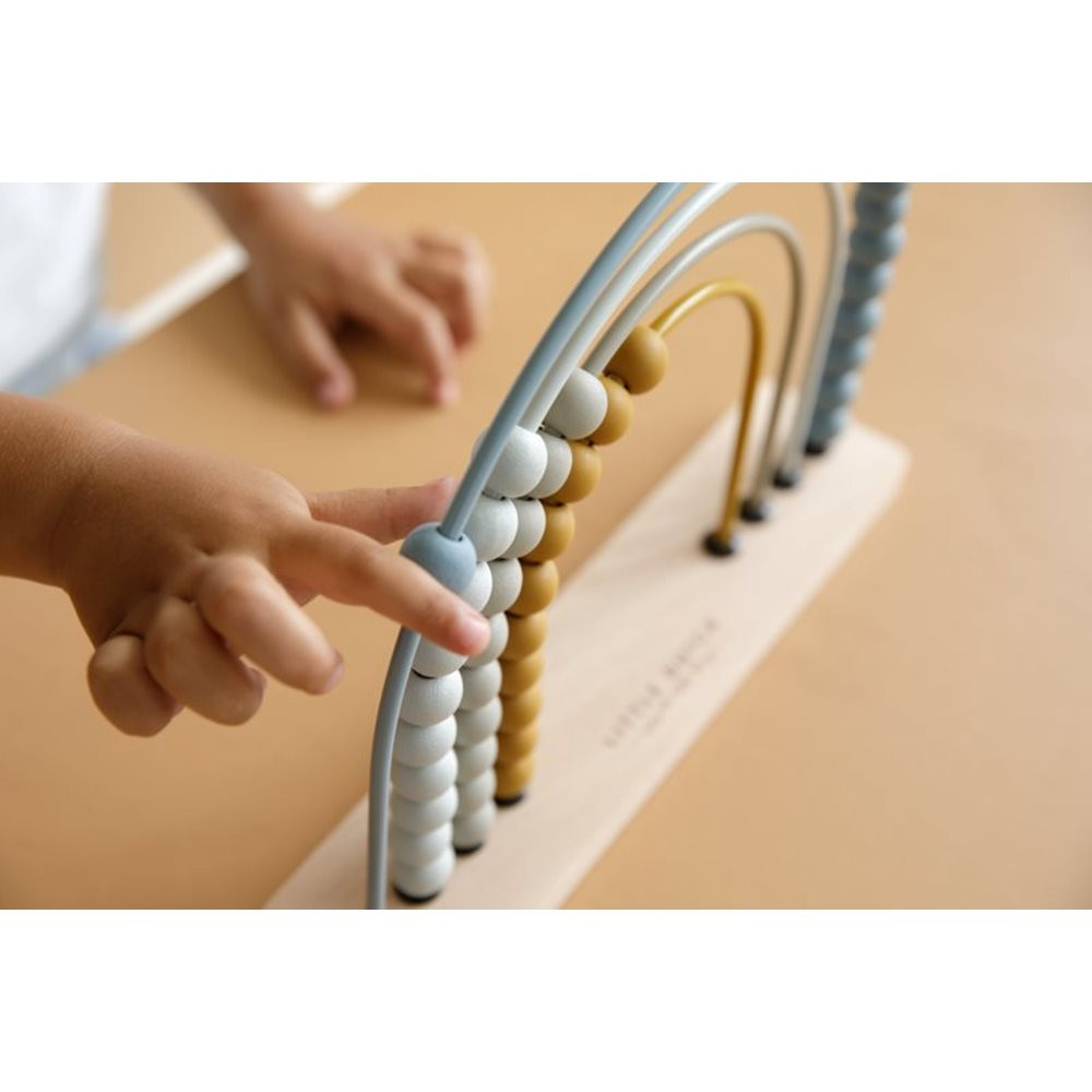 Little Dutch abakus, rainbow blue