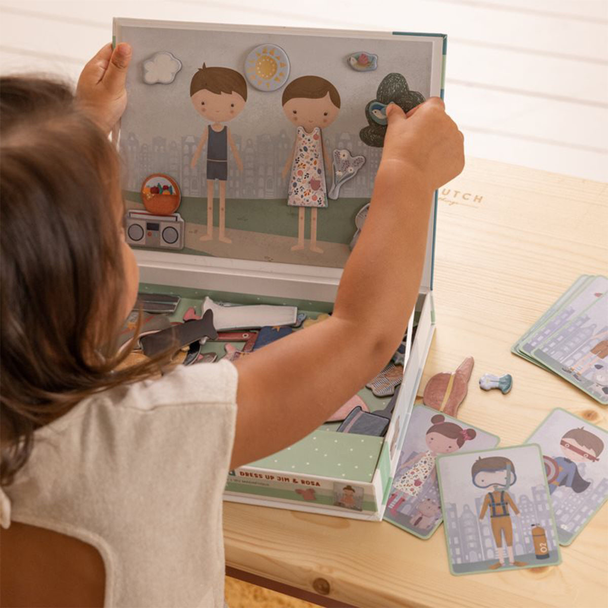 Little Dutch magnetna slagalica Jim&Rose