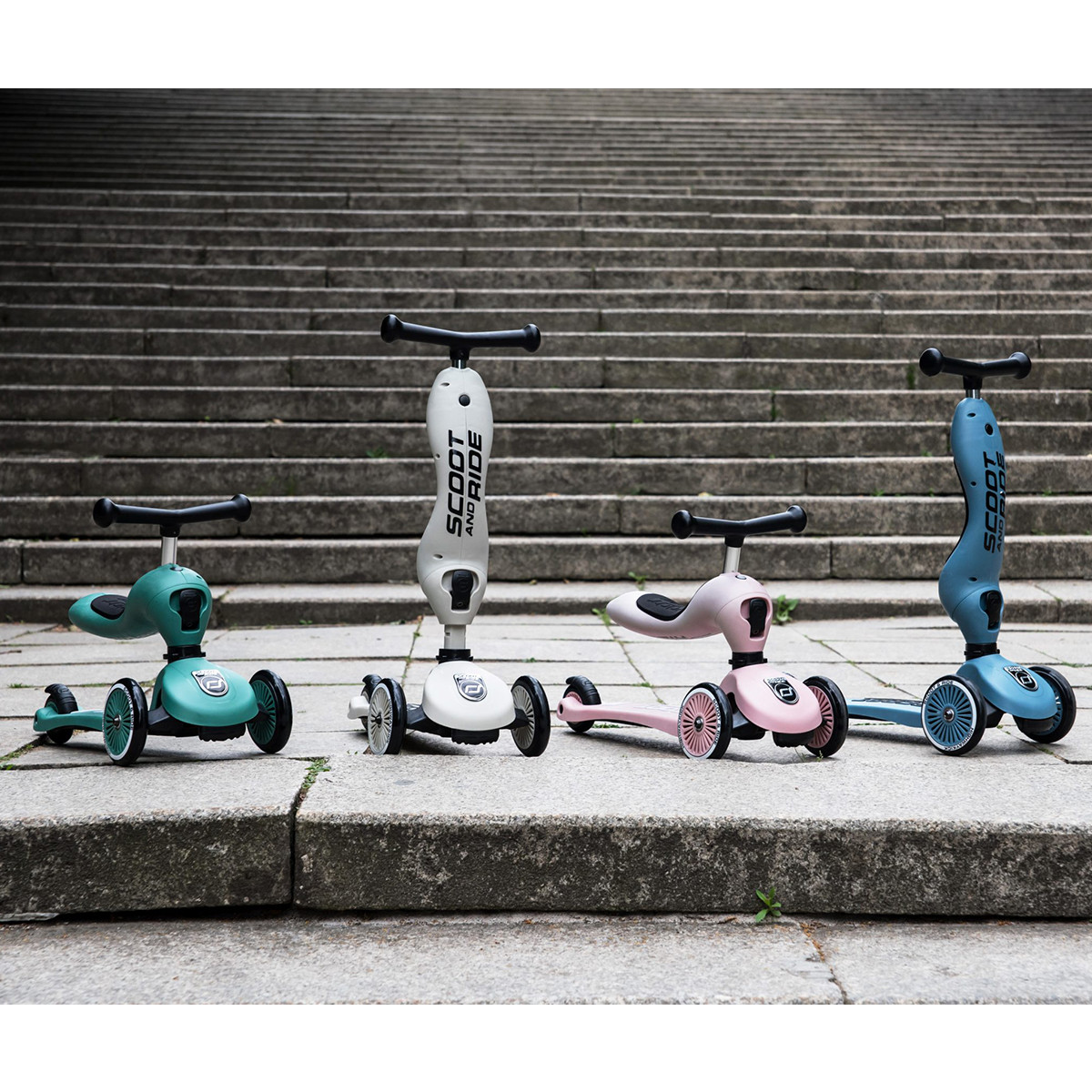 Scoot and Ride trotinet Highwaykick 1 Steel, 2/1