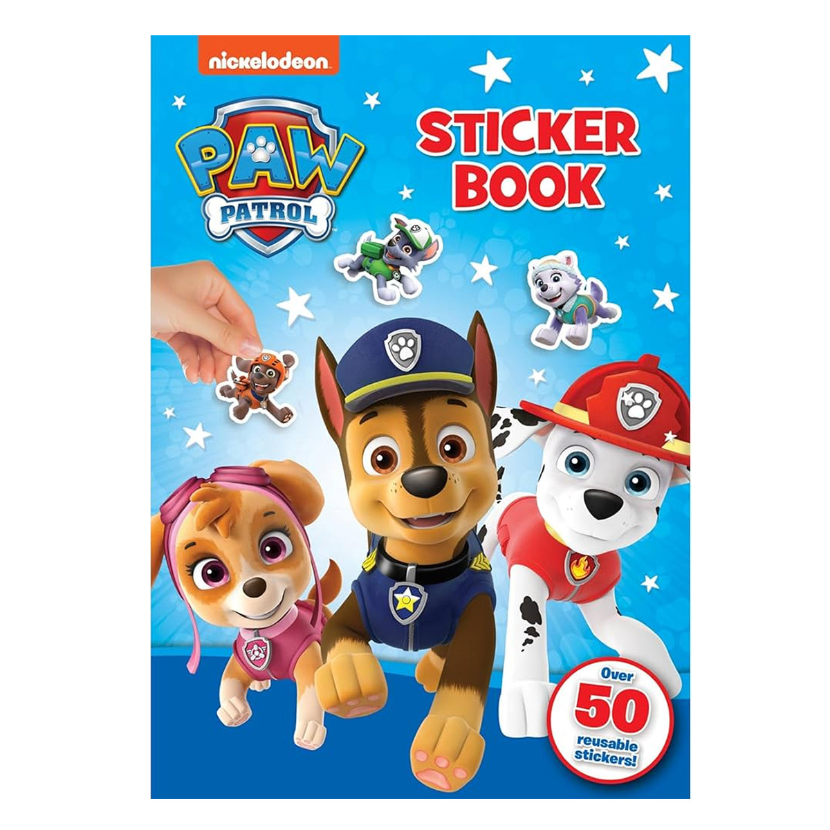 Commodore Paw Patrol-stiker book