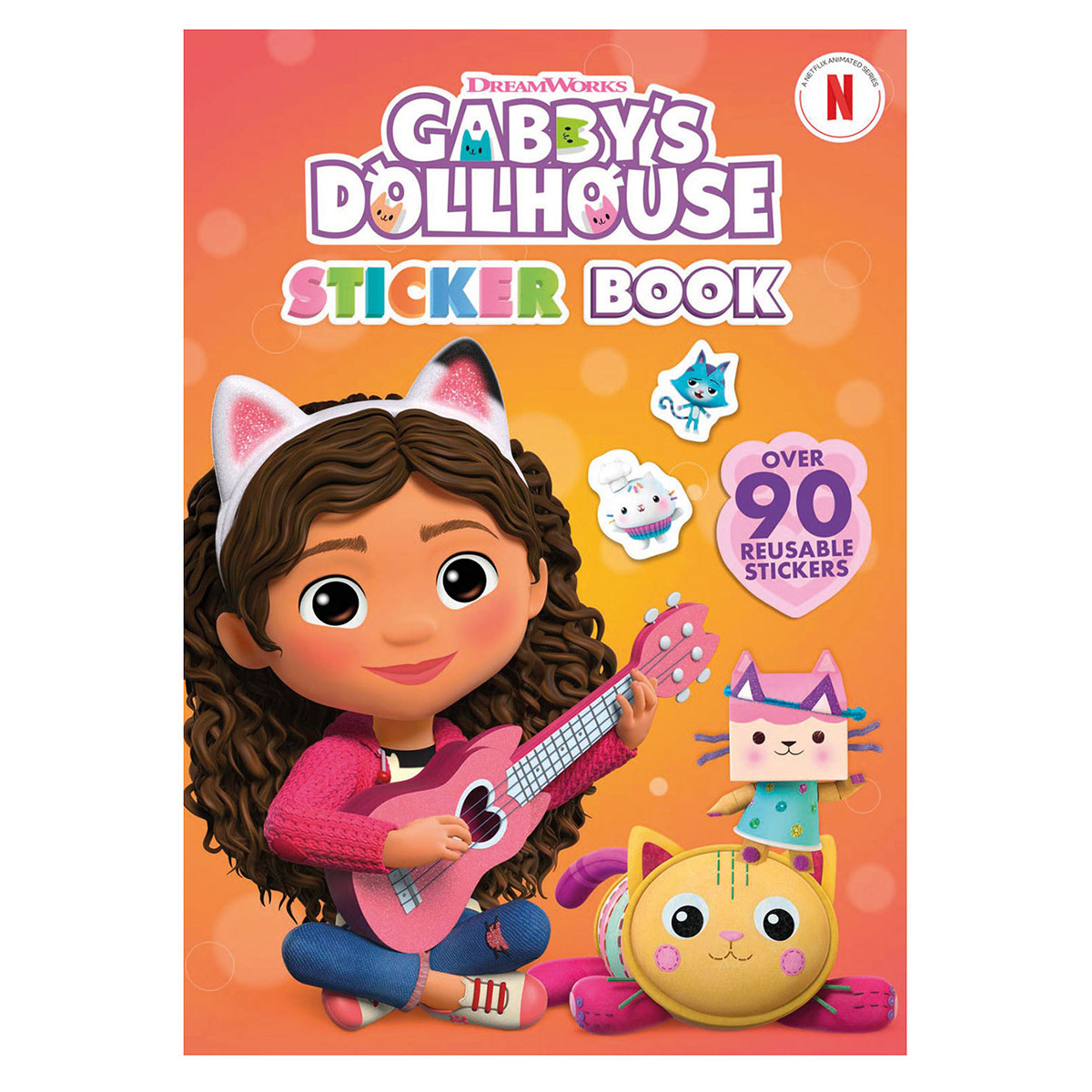 Commodore Gabby's Dollhouse -sstiker book