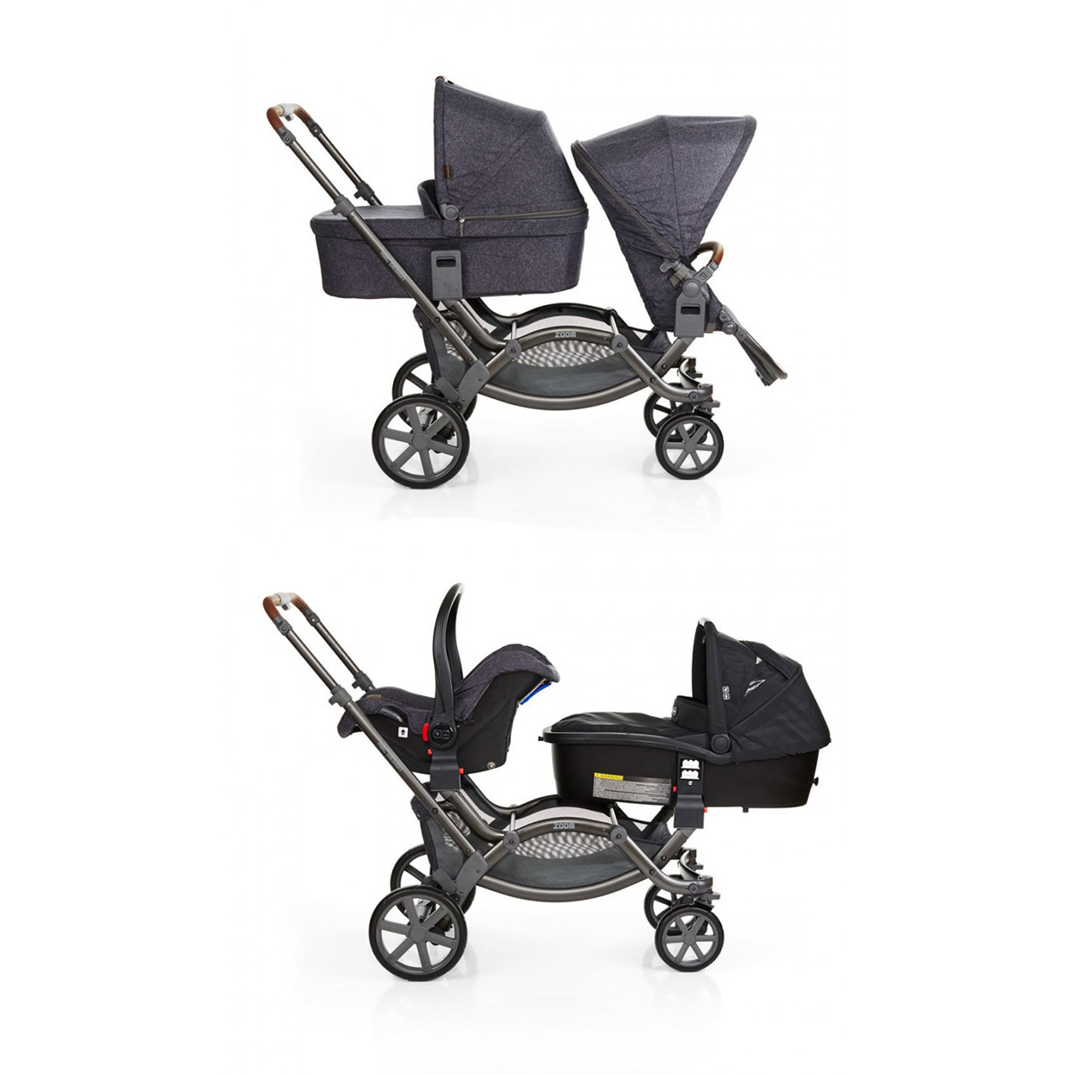 ABC kolica za blizance Zoom Street, 0m+