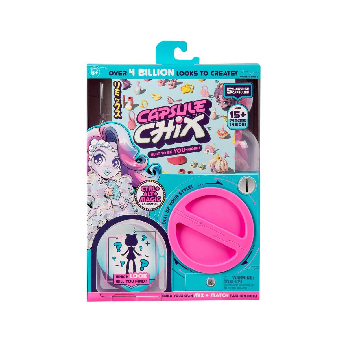 Capsule chix ctrl alt magic lutka