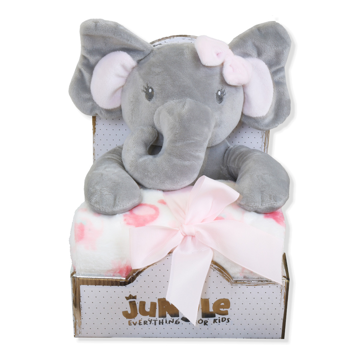 Jungle Bebi igračka sa ćebetom slon