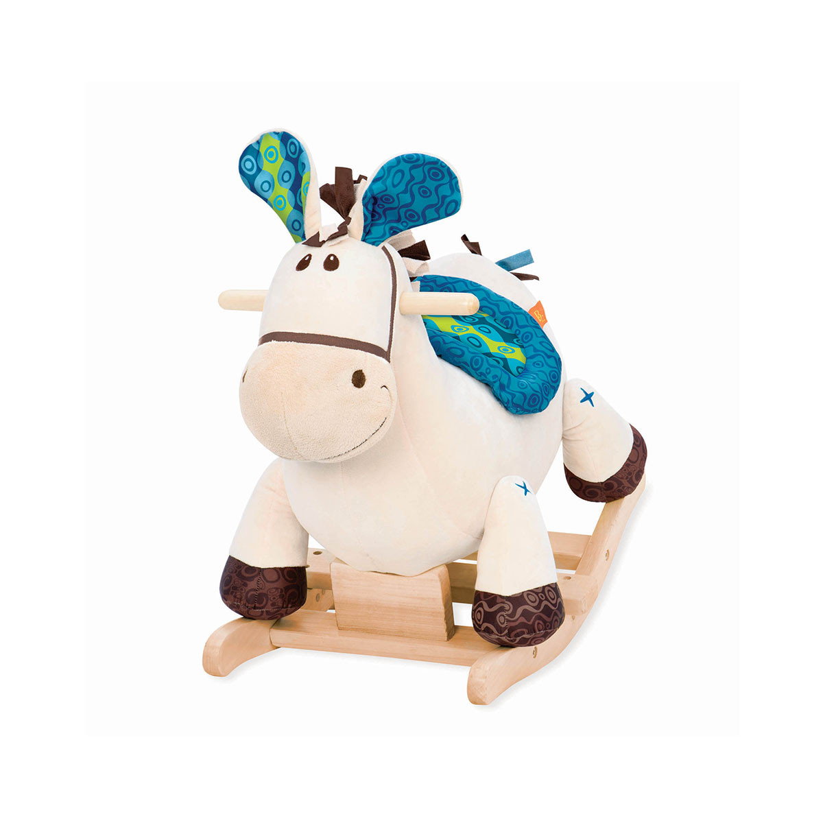 B toys plišana klackalica konjić