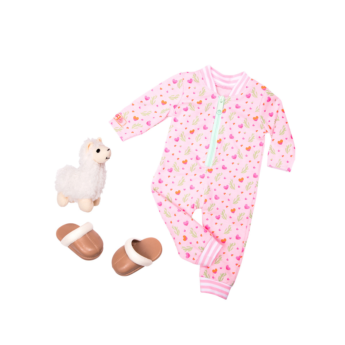 Our Generation odeća za lutku-Lama pidžama