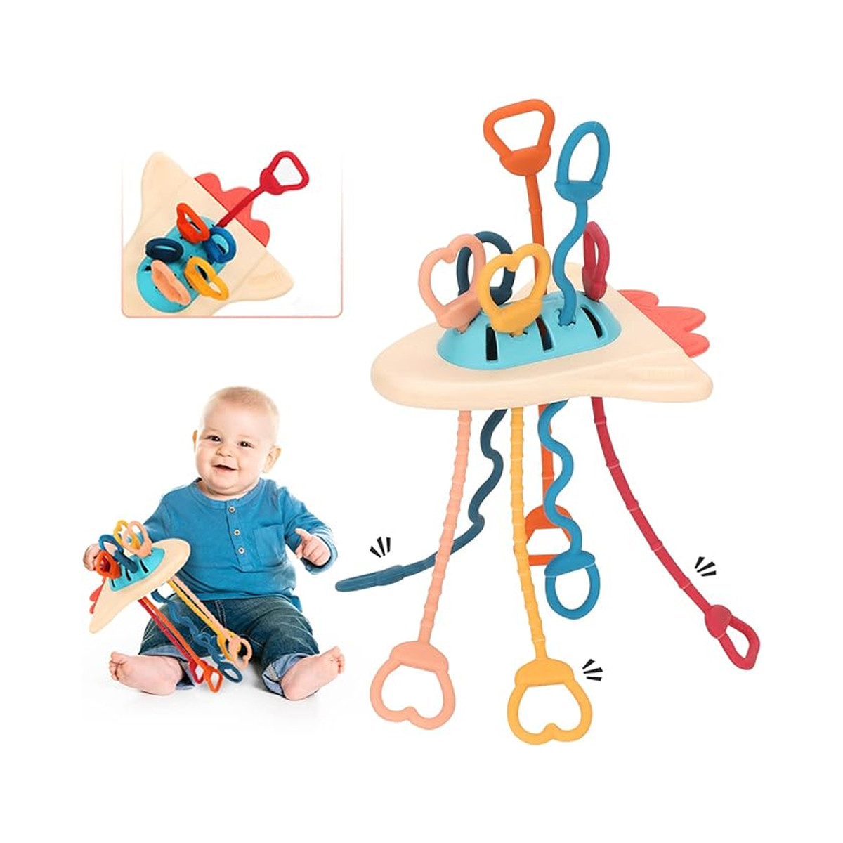 Jungle edukativna igračka/glodalica