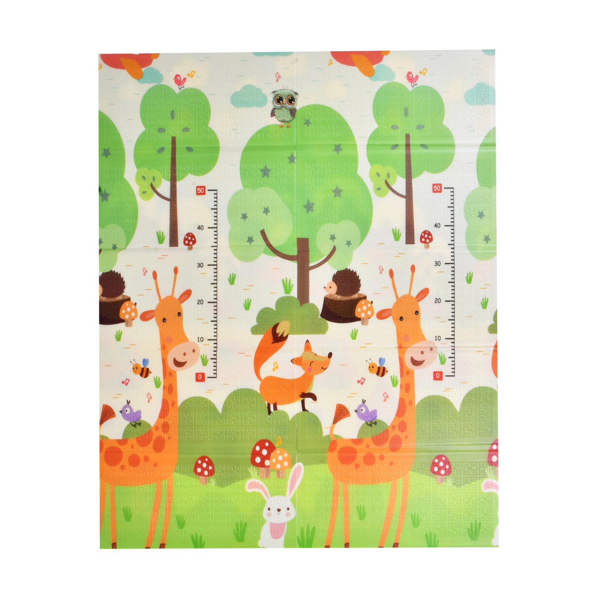 Jungle dvostrani tepih za igru, 150x180x0.8cm