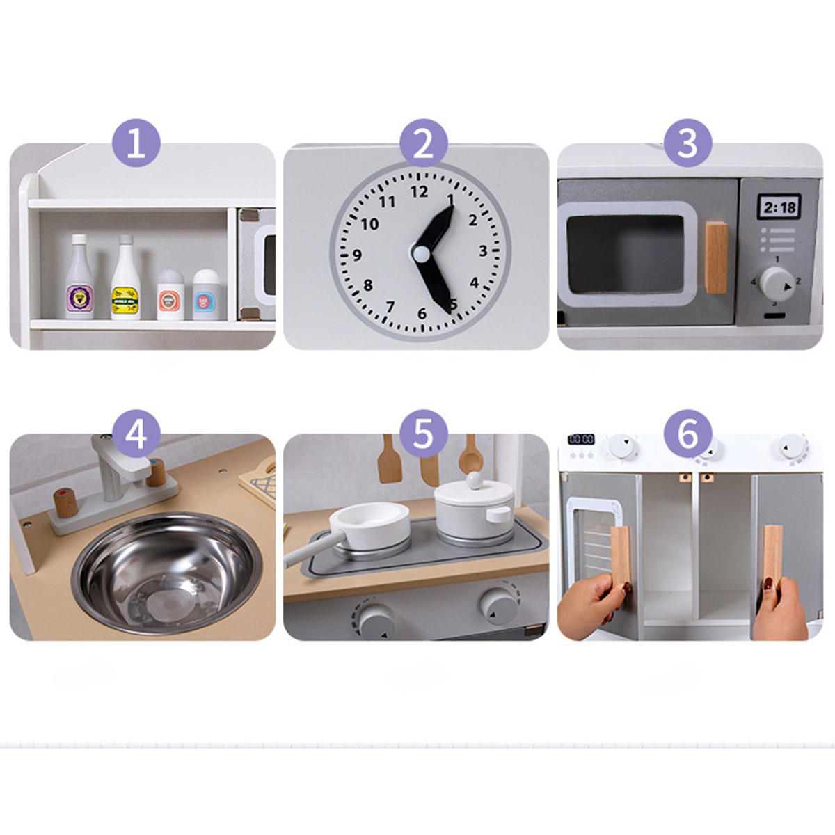 Jungle drvena kuhinja