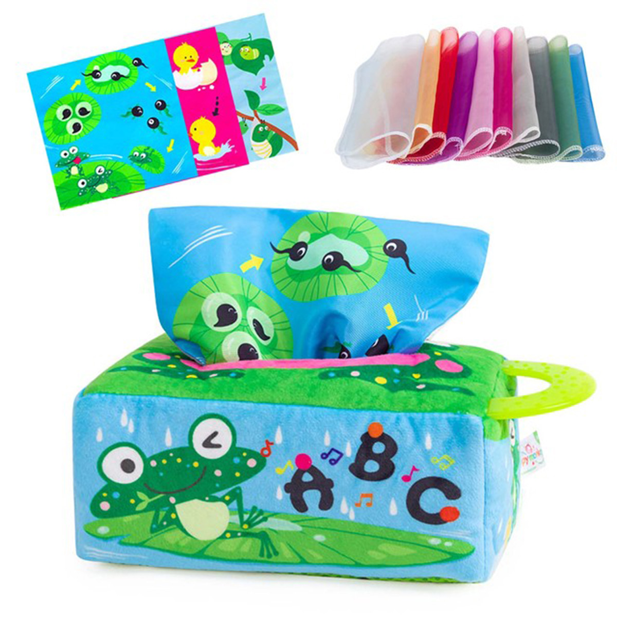 Jungle bebi igračka/kutija za vlažne maramice