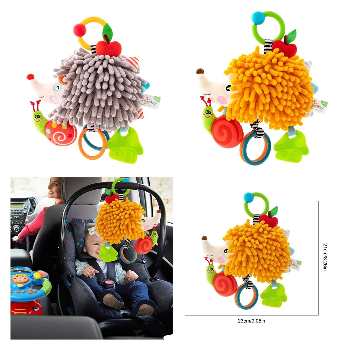 Jungle plišana edukativna igračka