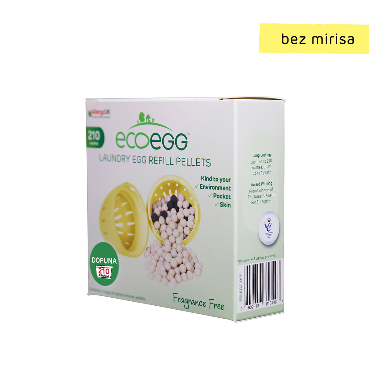 ECOEGG dopuna za deterdžent bez mirisa 210 pranja