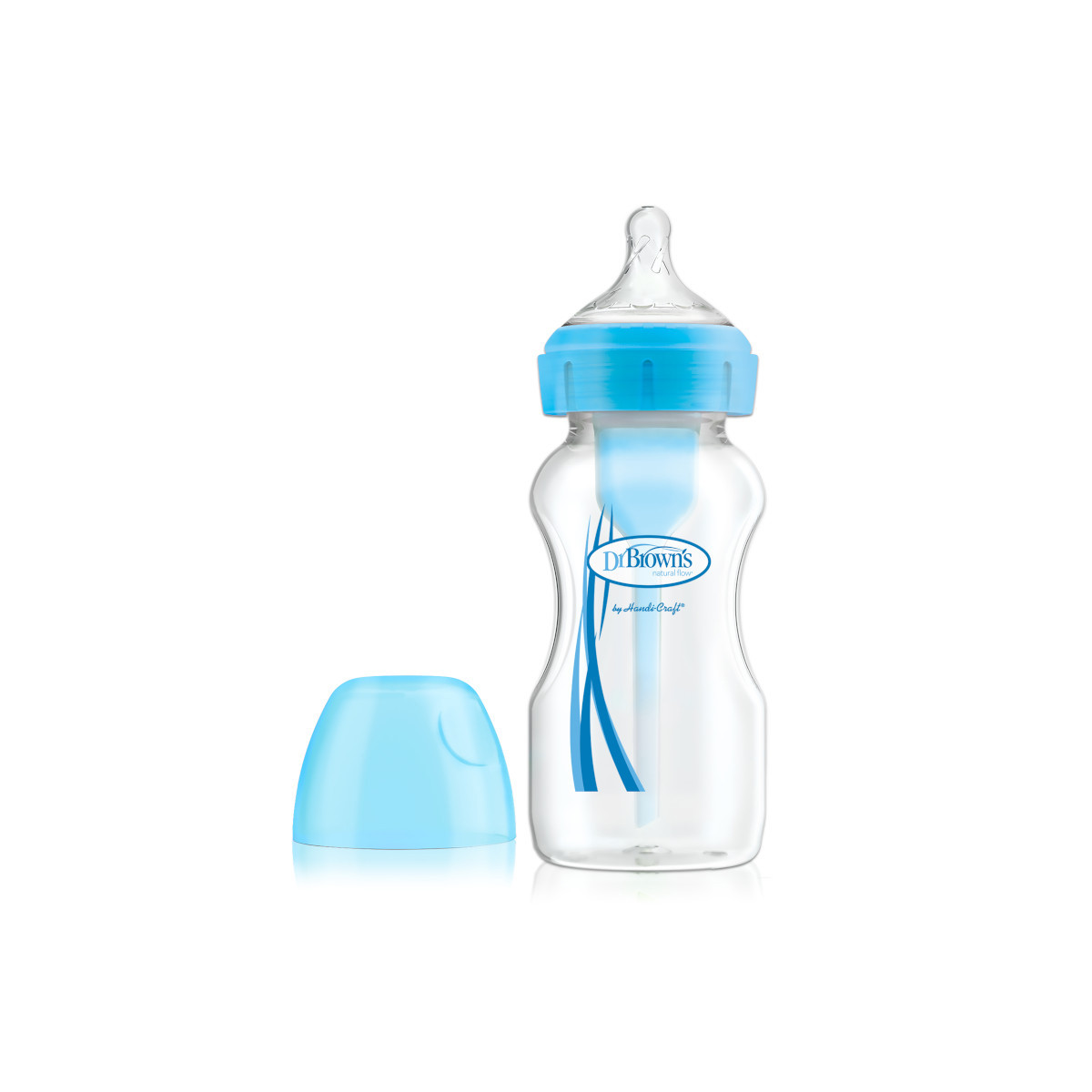 Dr Browns plastična OPTIONS+ bočica 270ml, plava