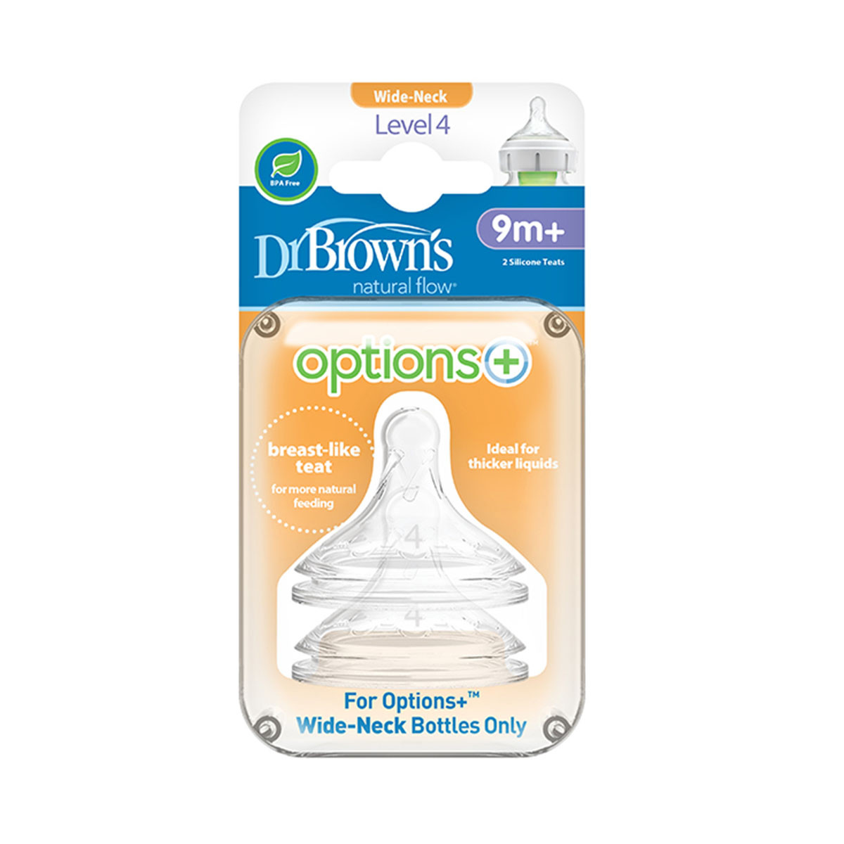 Dr Browns SOPTIONS+ silikonskcucla za wide neck-veličina 4,