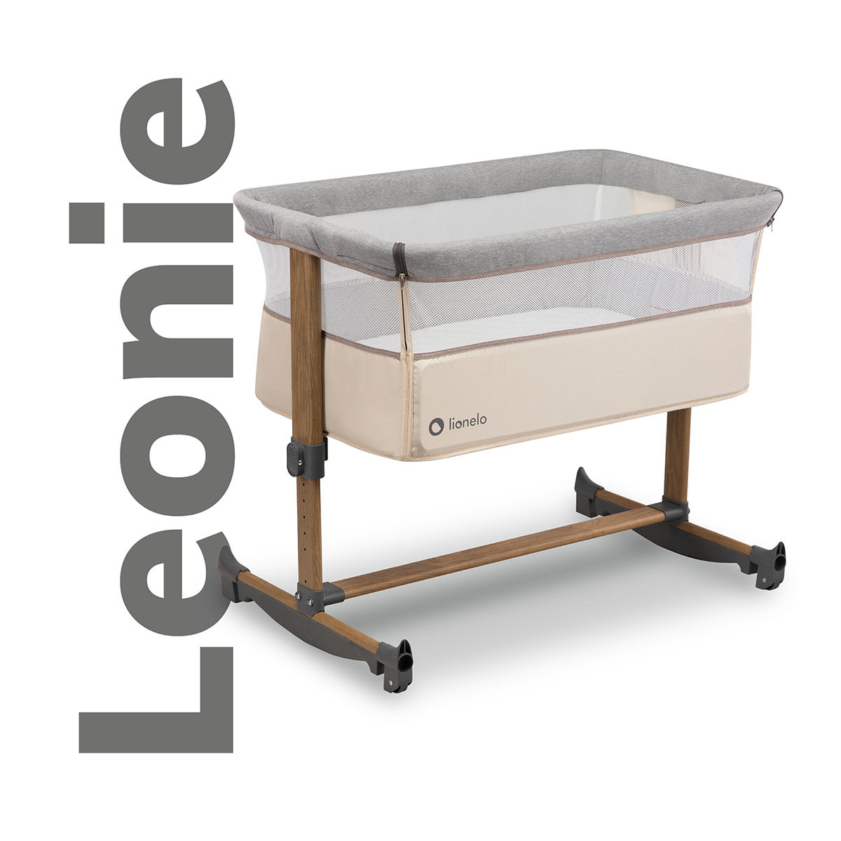 Lionelo prenosiva kolevka Leonie bež