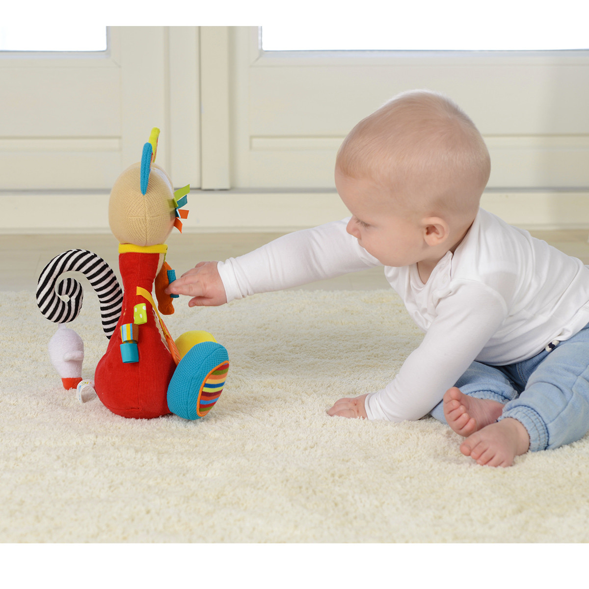 Dolce edukativna igračka - Sijamska maca 28cm