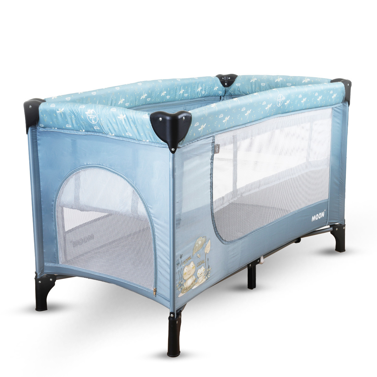 Jungle prenosni krevetac MOON sa dva nivoa