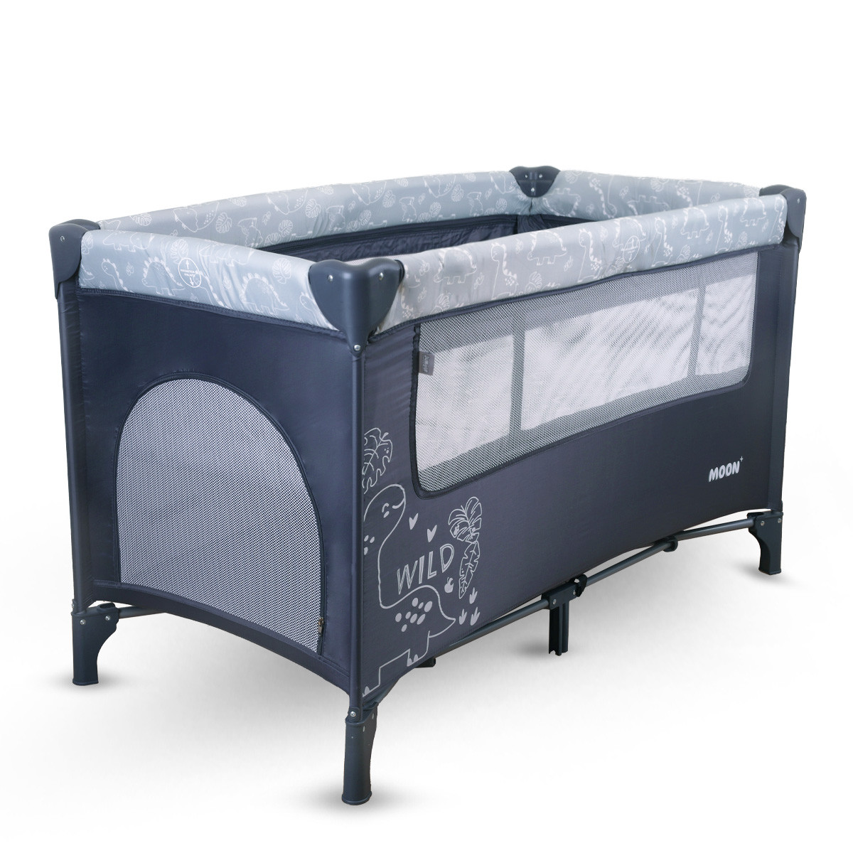 Jungle prenosni krevetac MOON sa dva nivoa