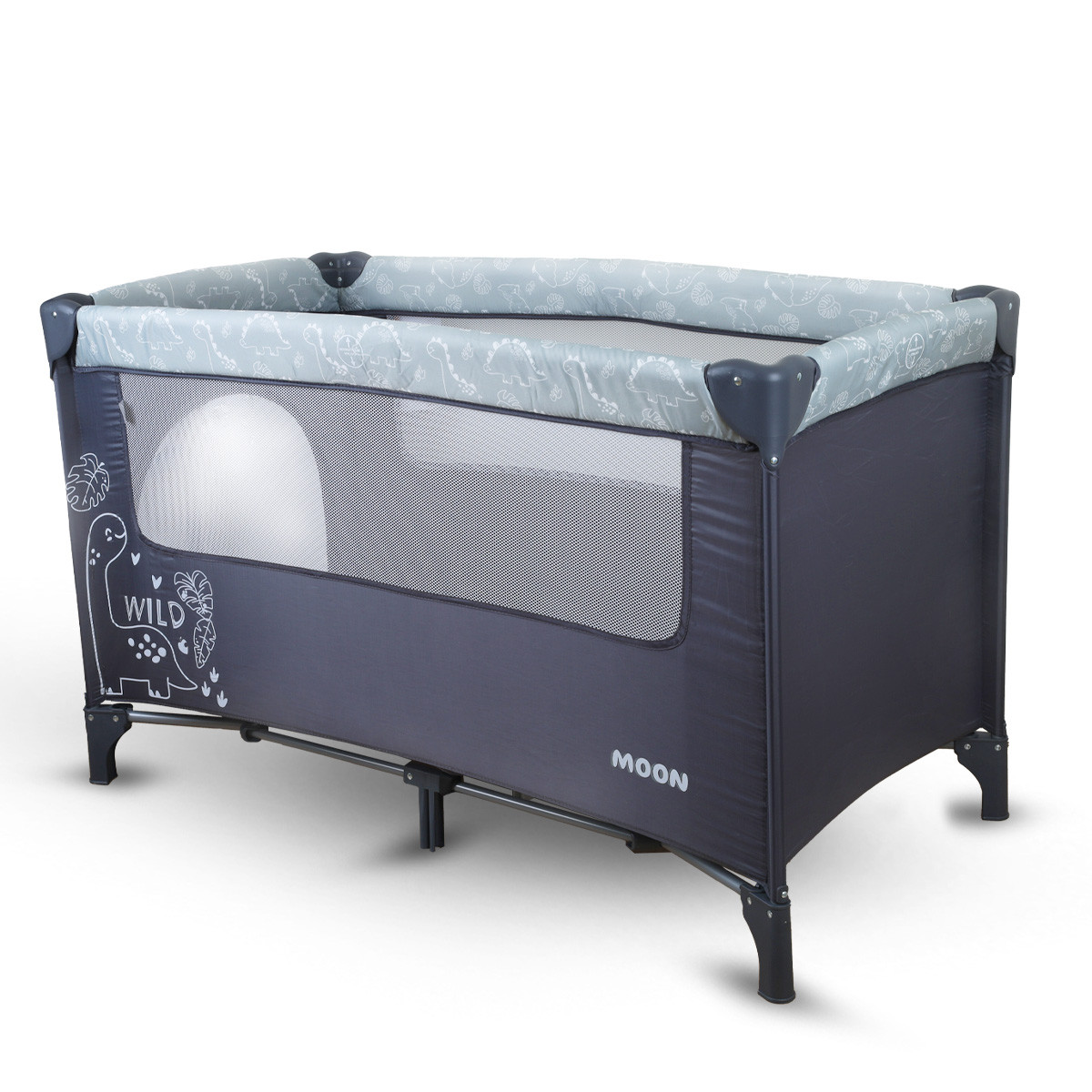 Jungle prenosni krevetac MOON sa dva nivoa