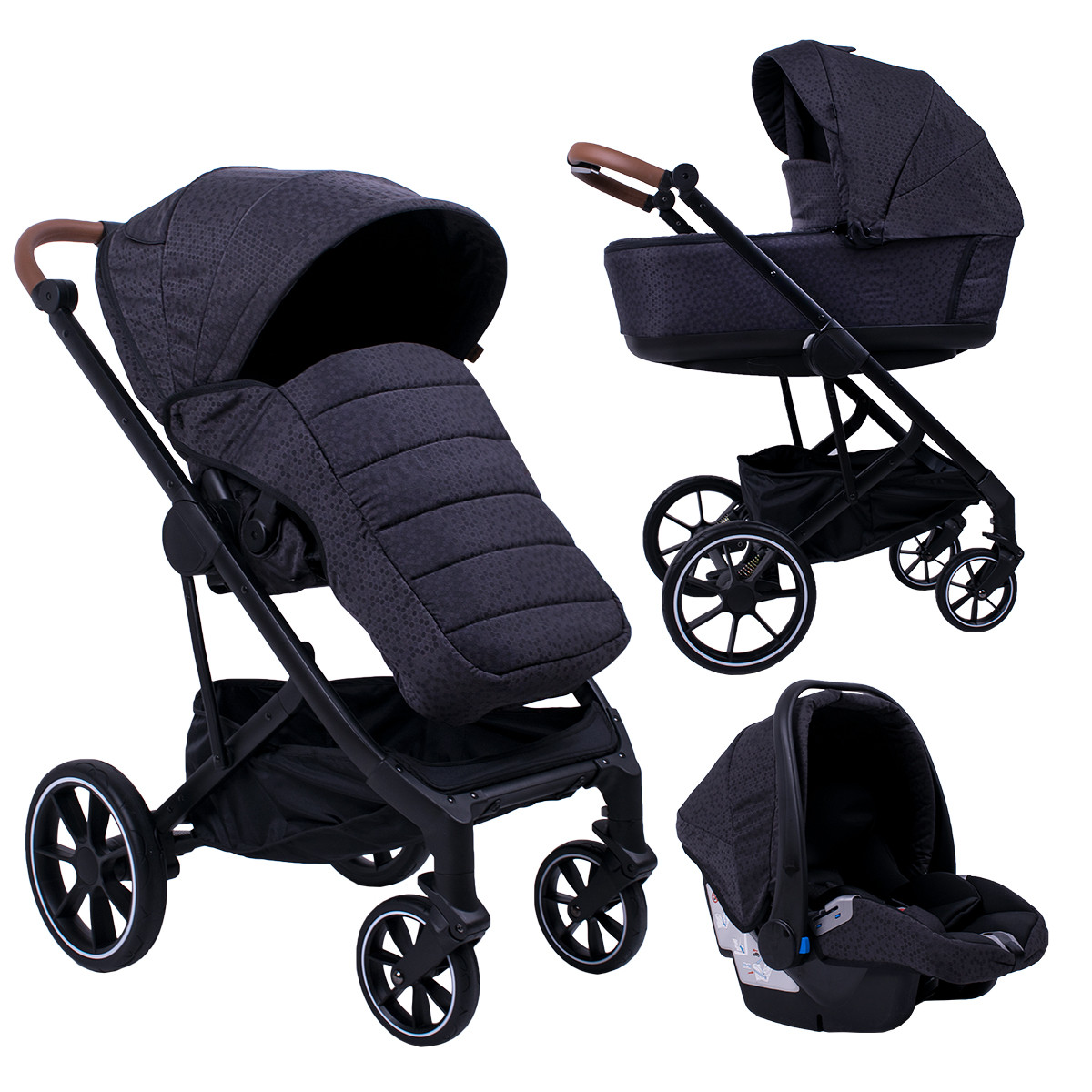 Jungle kolica Motto 3U1-B, 0m+