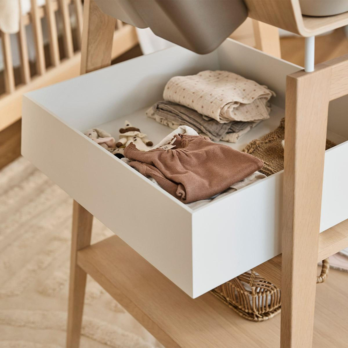 Leander fioaka za pult Linea,12x55x46.5cm, White