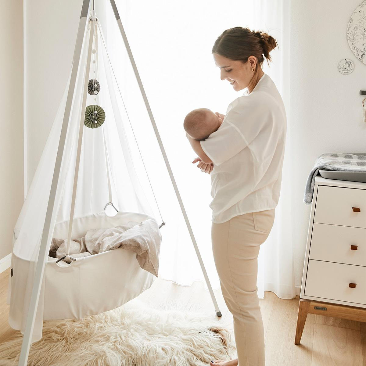 Leander kolevka, 30x50x83cm, White