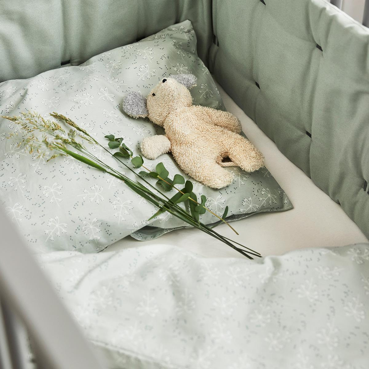 Leander posteljina 70x100cm, Sage green