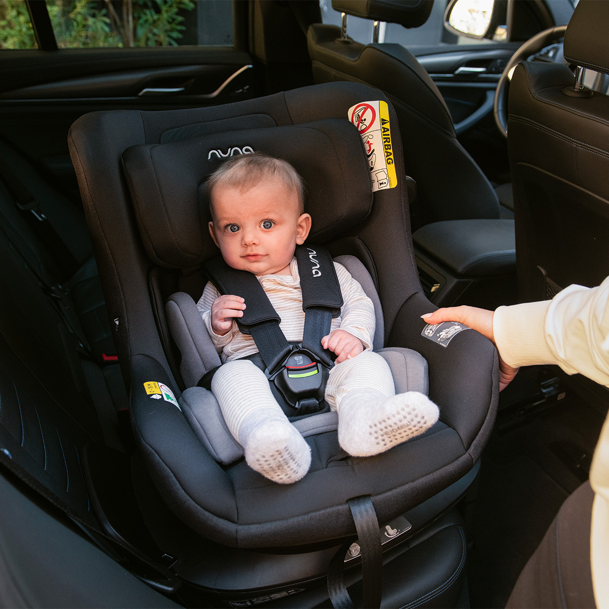 Nuna autosedište Pruu, Caviar,40-105cm