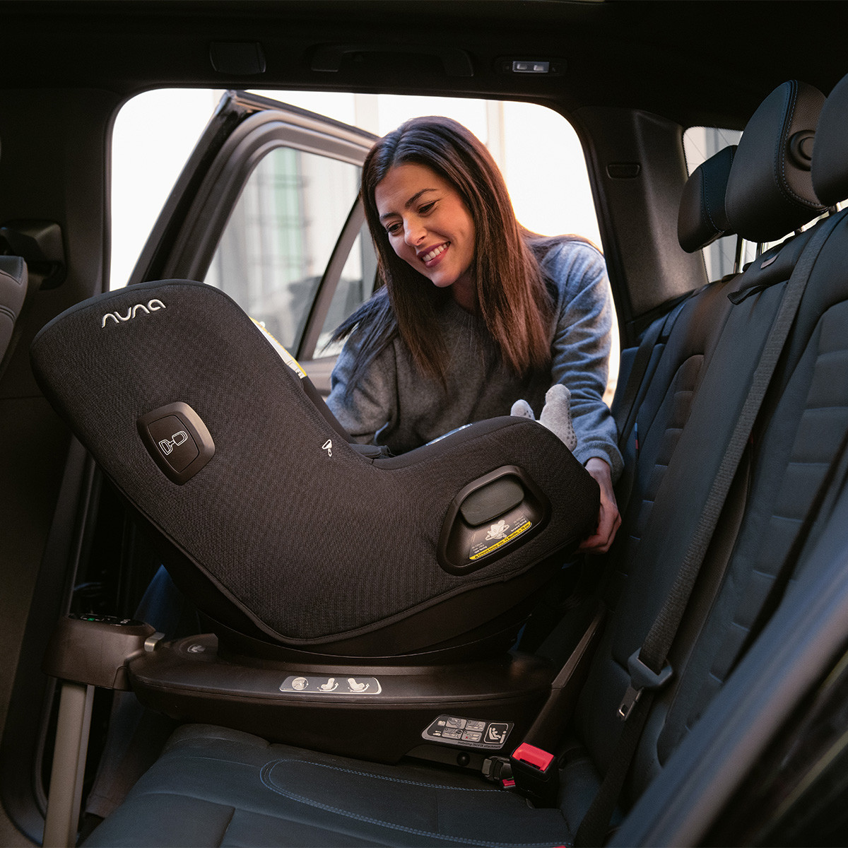 Nuna autosedište Pruu, Caviar,40-105cm