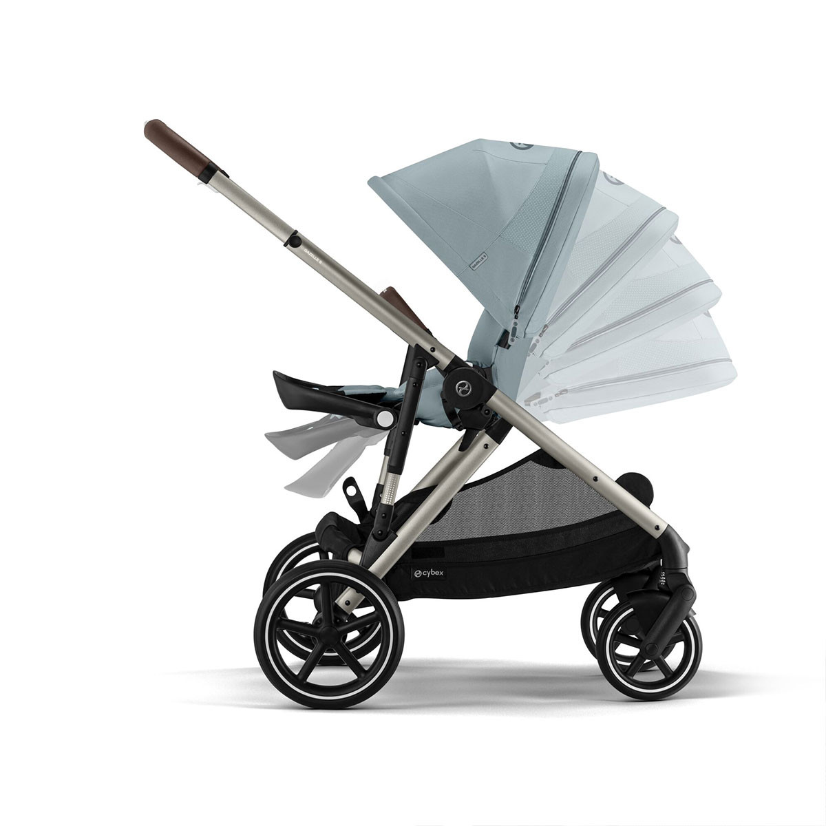 Cybex kolica Gazelle S, StormyBlue/Taupe Frame