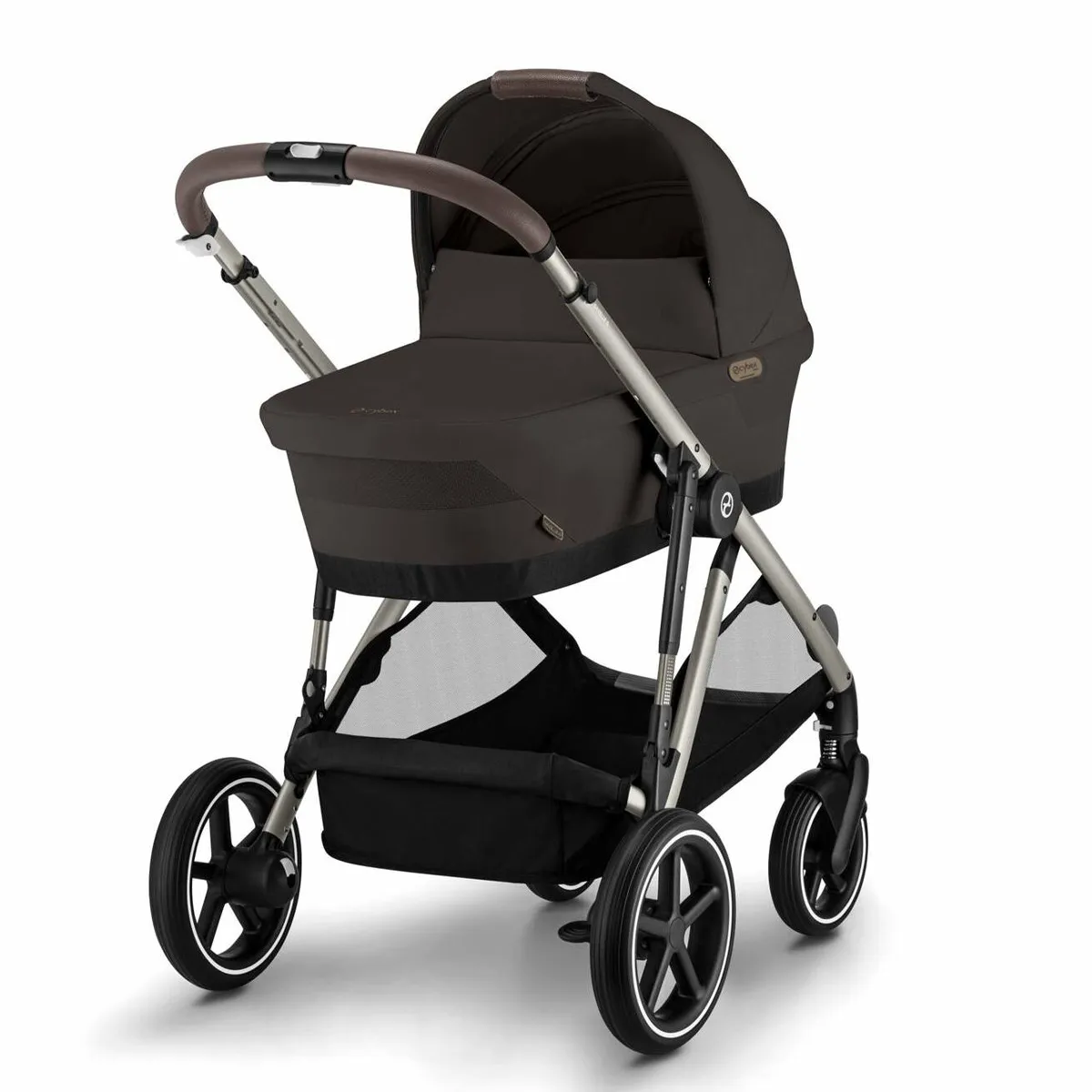 Cybex kolica e-Gazelle S, Taupe Frame/Chocolate Brown