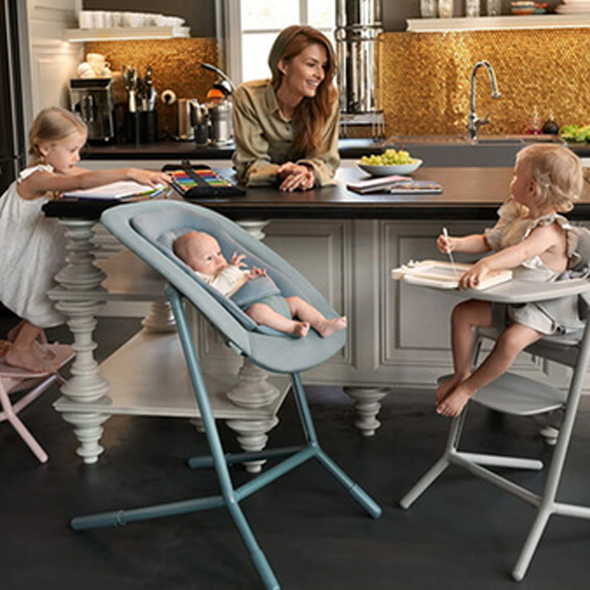 Cybex hranilica Lemo 3/1, Stunning Black