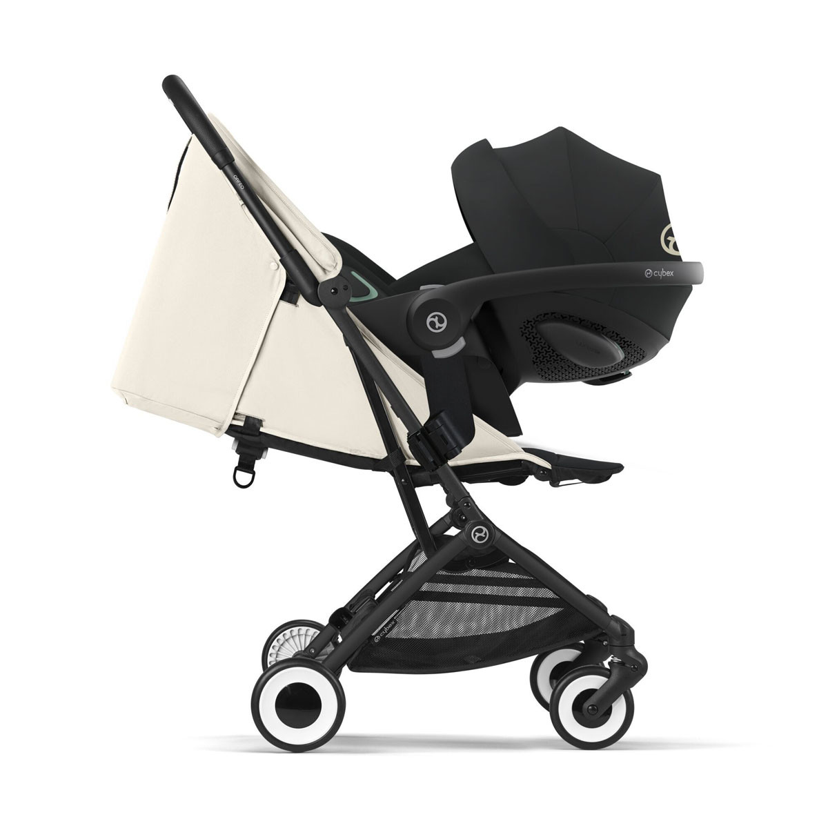 Cybex kolica Orfeo Canvas White/Black Frame