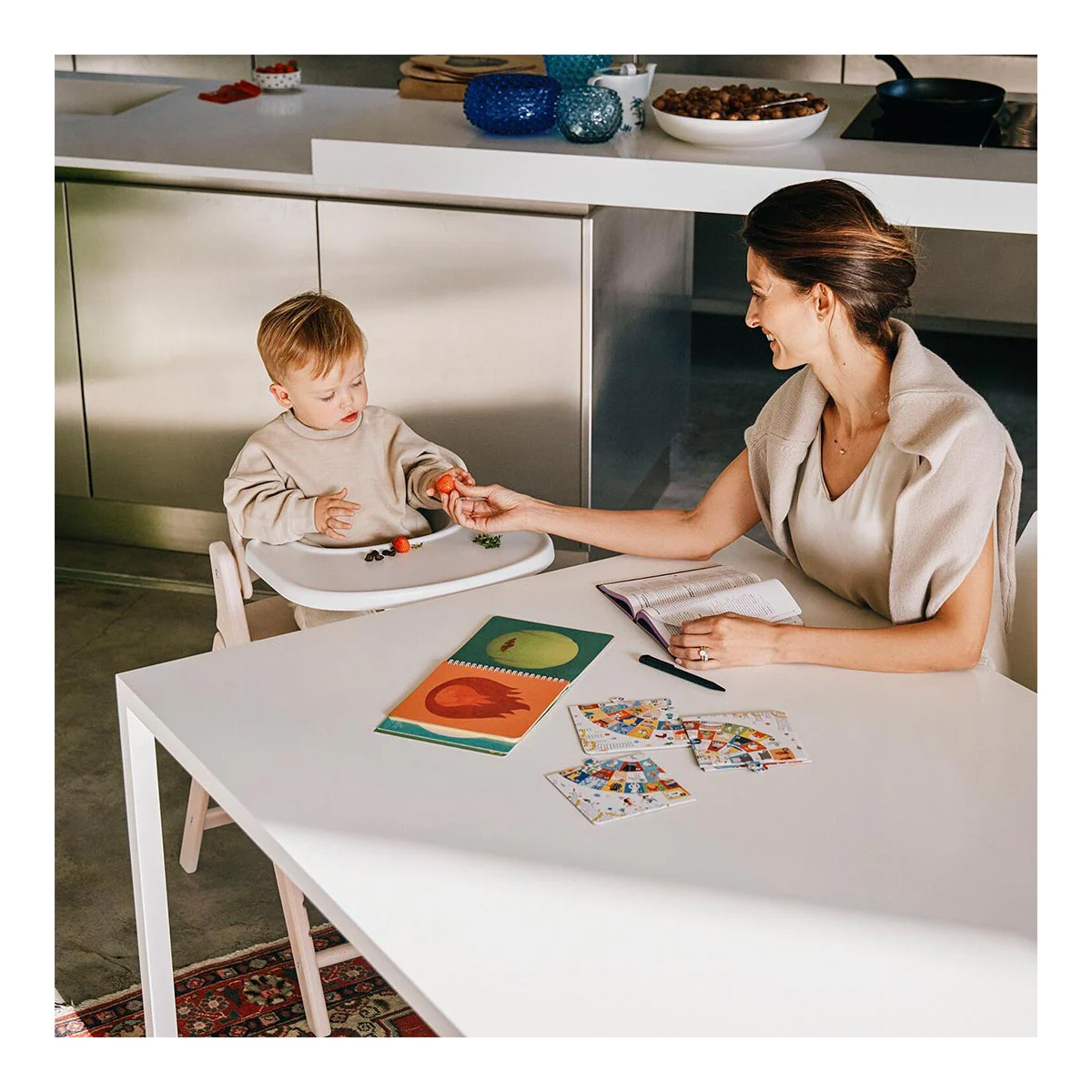 Cybex hranilica Click&Fold All White