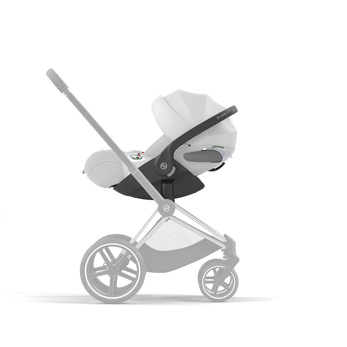 Cybex autosedište Cloud T, Platinum White, 45-87cm