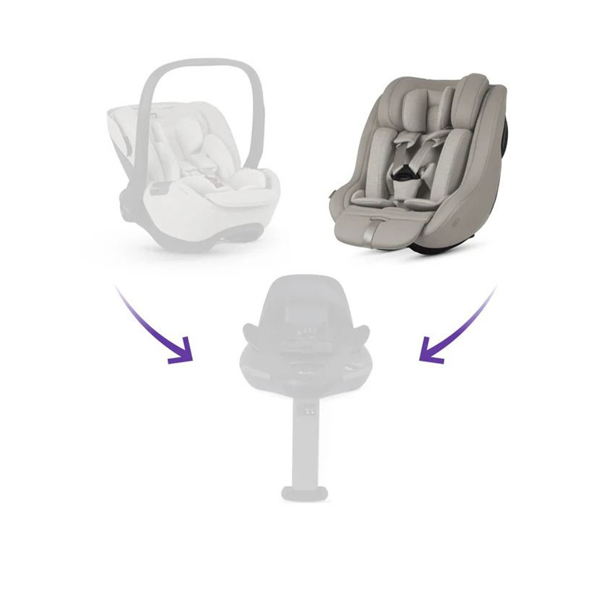 Silver Cross auto sedište Approach plus 360, 40-105cm