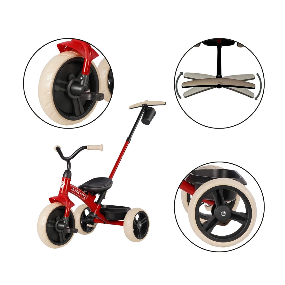 Qplay tricikl Elite Pro