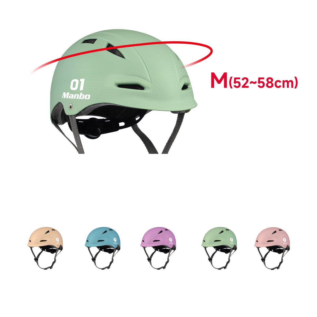 Qplay kaciga (M) 53-58cm