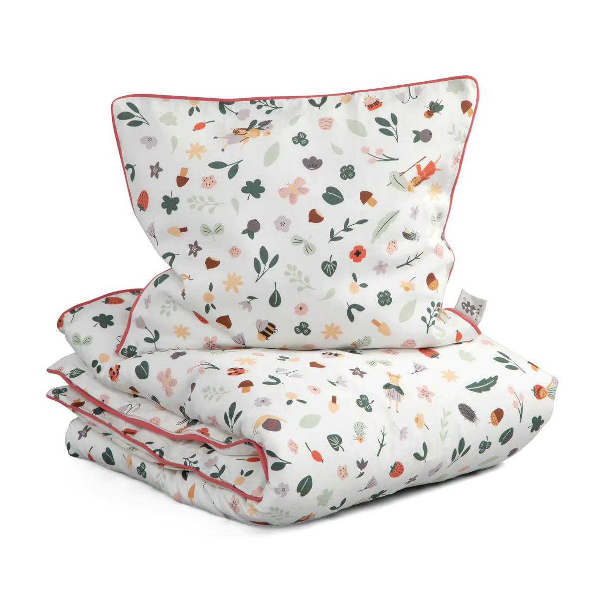 Sebra navlaka za posteljinu, 140x100/45x40cm