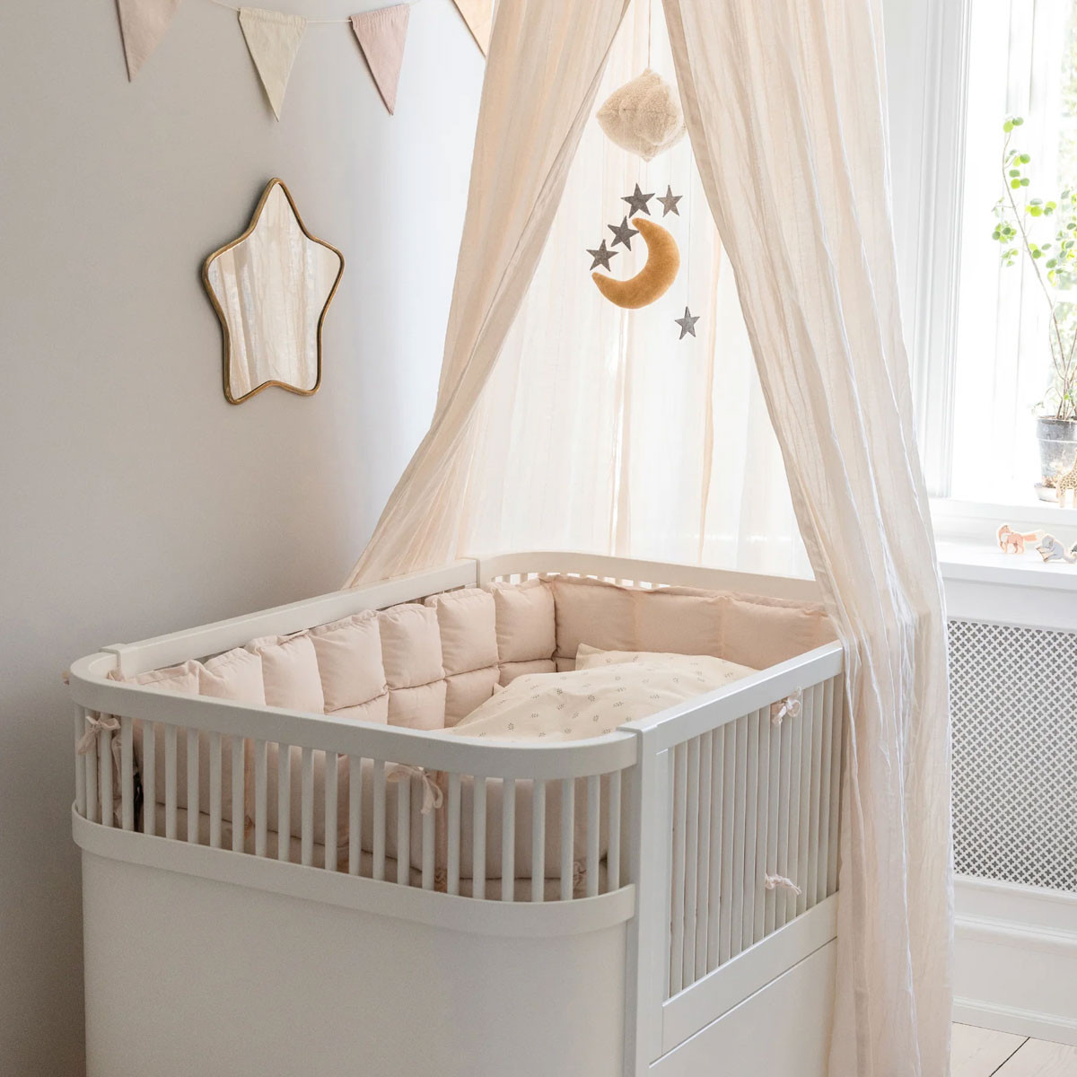 Sebra ogradica za krevetac, 26x360x4cm