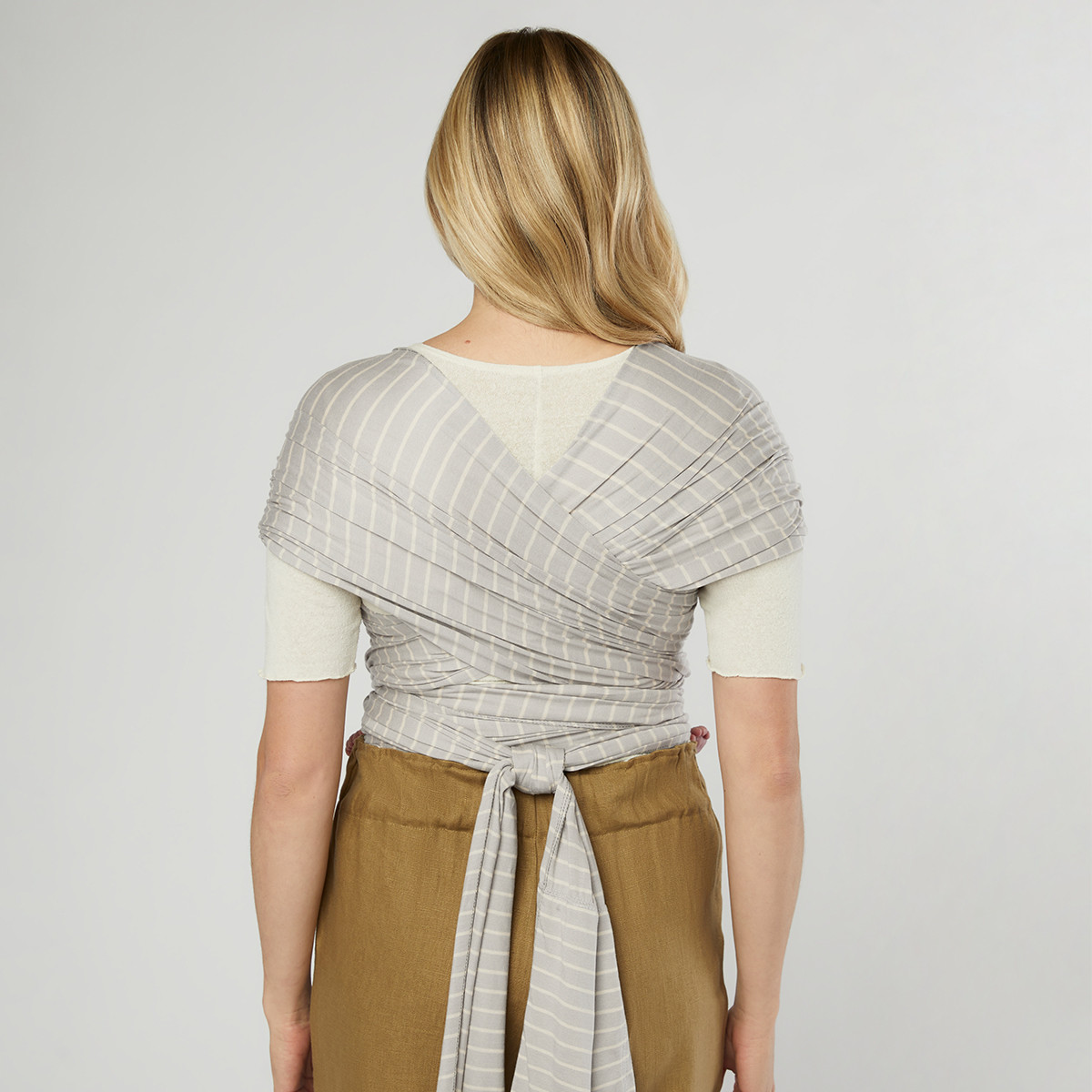 Ergobaby marama za nošenje bebe Aura Grey Stripes